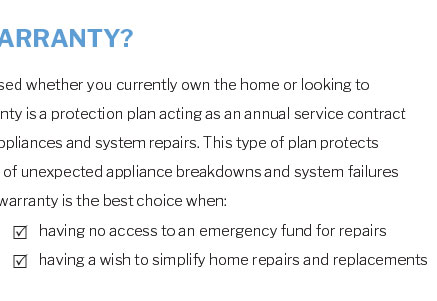 home warranty allen